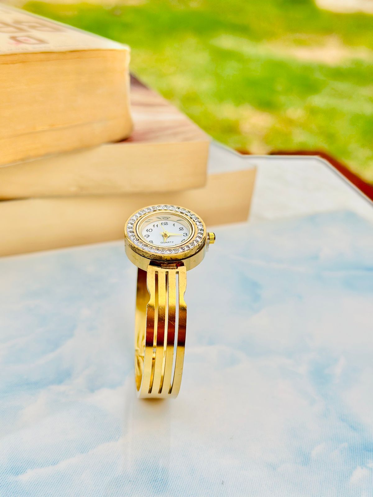 Elegant Golden Watch