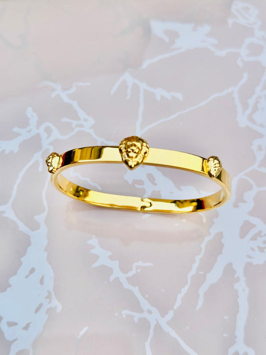Versace Inspired Jaguar Cuff Bangle
