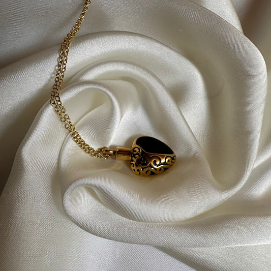 Vintage Heart Locket Necklace